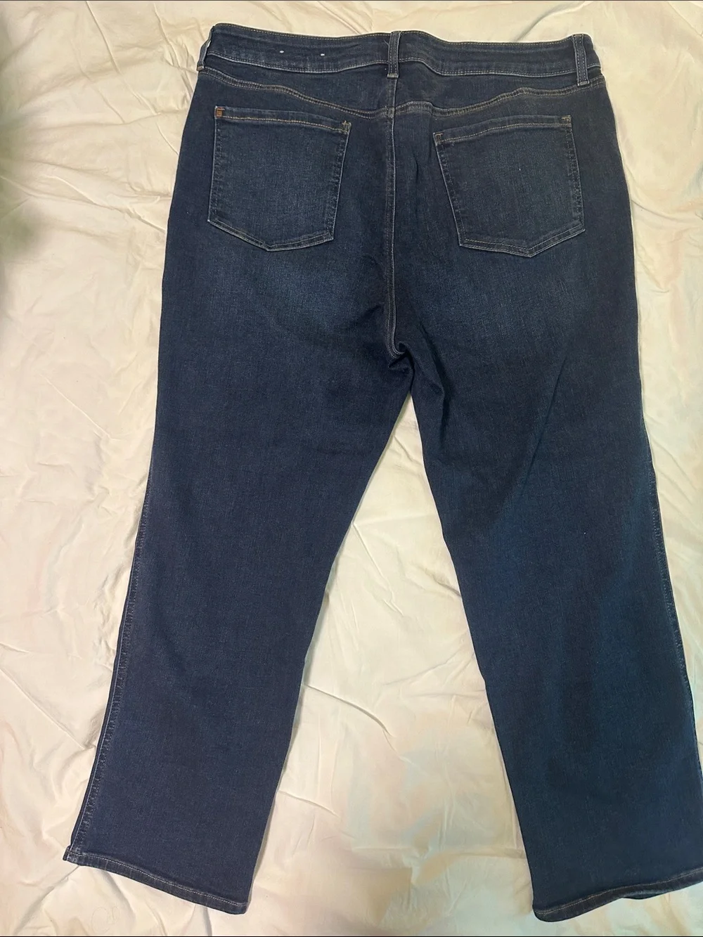 Chico's Straight-Leg Dark Indigo Jeans